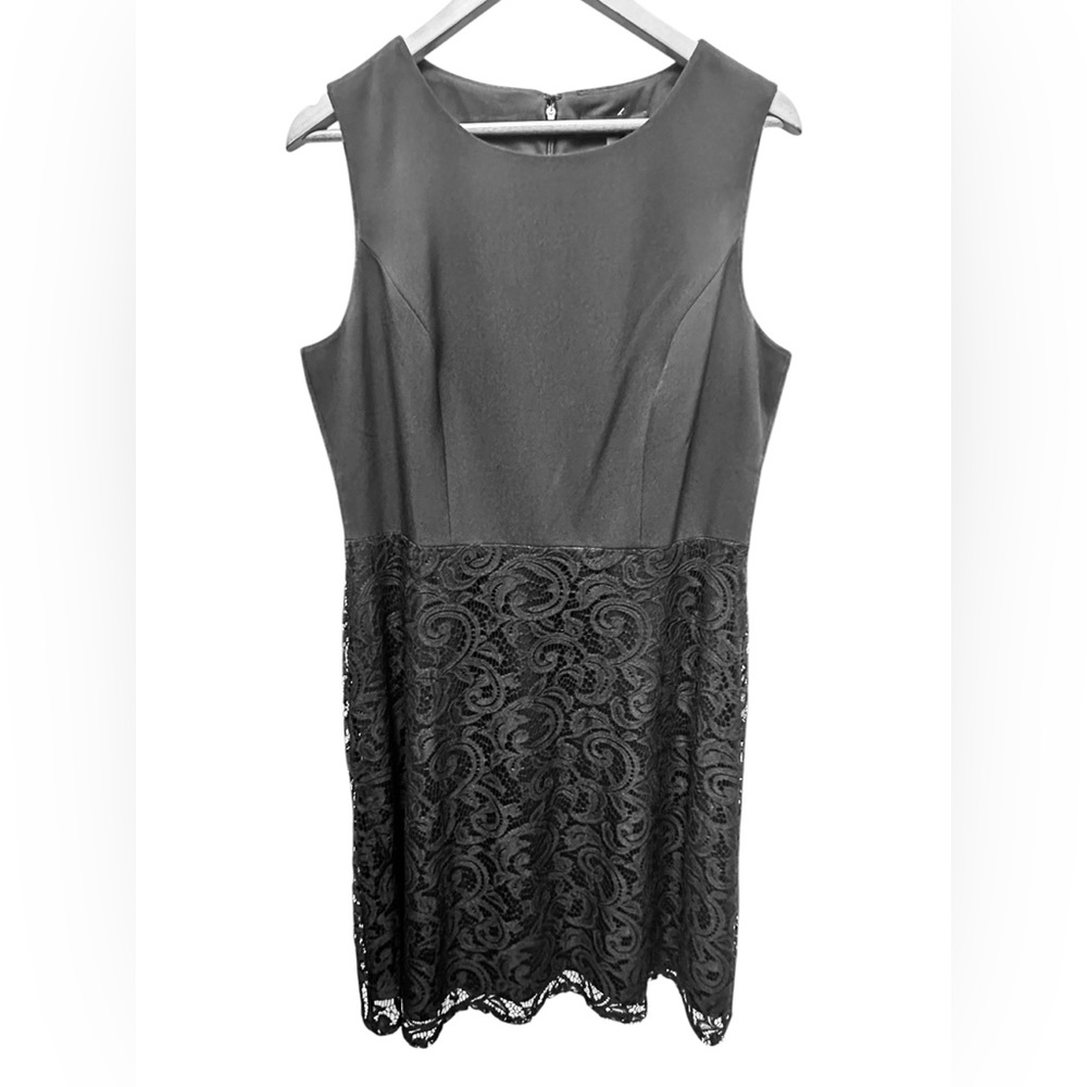Nine West NWT Olive Midi Dress with Lace